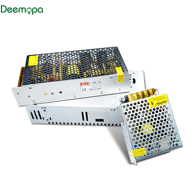 

Power Supply Light Transformer AC 110V 220V To DC 12V Switching Power Supply Source Adapter For CCTV Led Strip