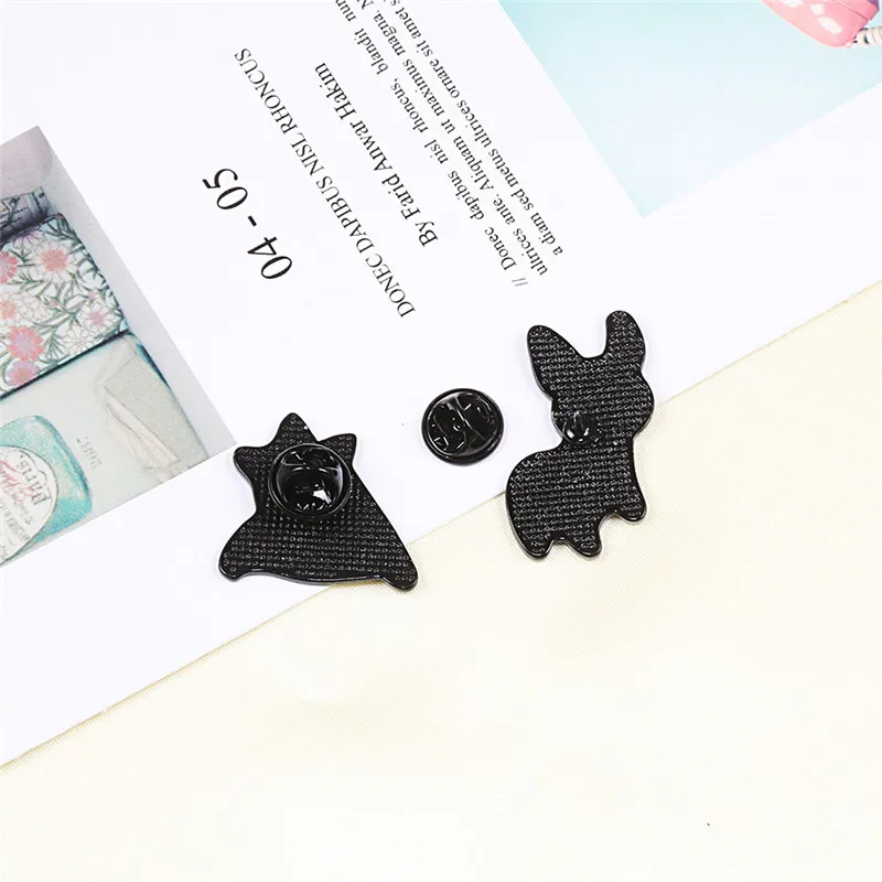 Эмалированная металлическая брошь ювелирное изделие значок корги попа собаки