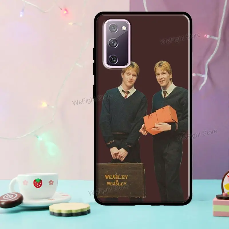 Fred and George Weasley Case For Samsung Galaxy S21 Ultra S20 FE S10e S8 S9 S10 Plus Note 10 9 20 Cover | Мобильные телефоны и