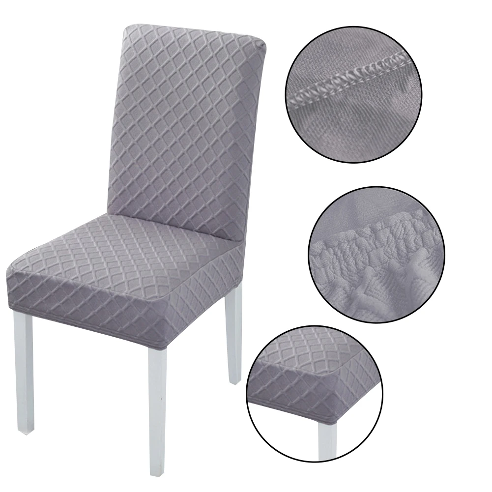 Мягкий стрейч-саржевая Ткань чехлы на стулья съемные моющиеся Анти-пыль