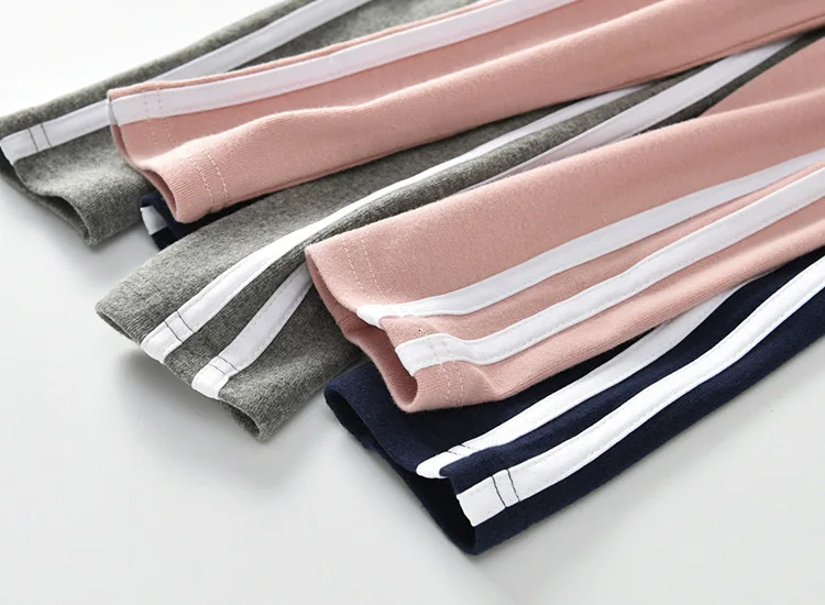 Детские модные штаны для девочек однотонные детские спортивные Леггинсы в