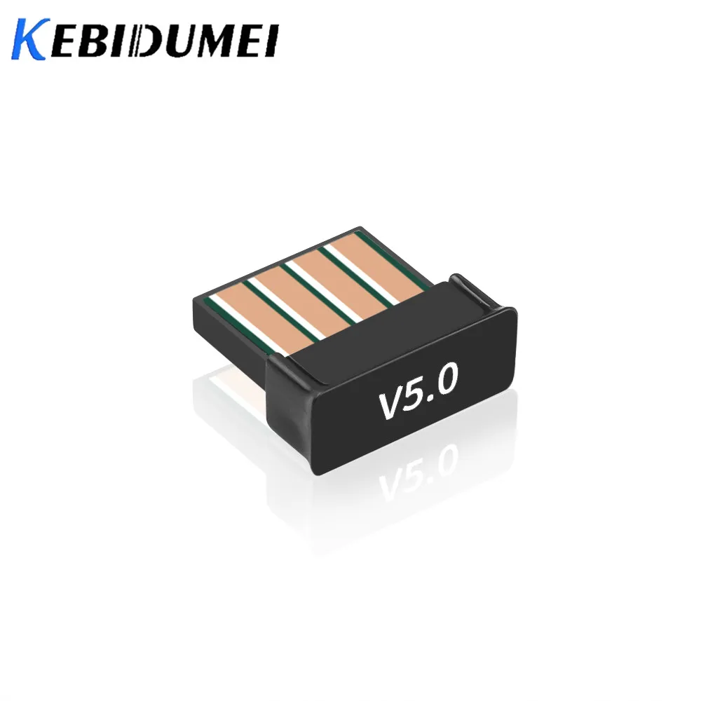 USB bluetooth адаптер Kebidumei разъем Bluetooth 5 0 для компьютера ПК мыши Aux аудио музыкальный