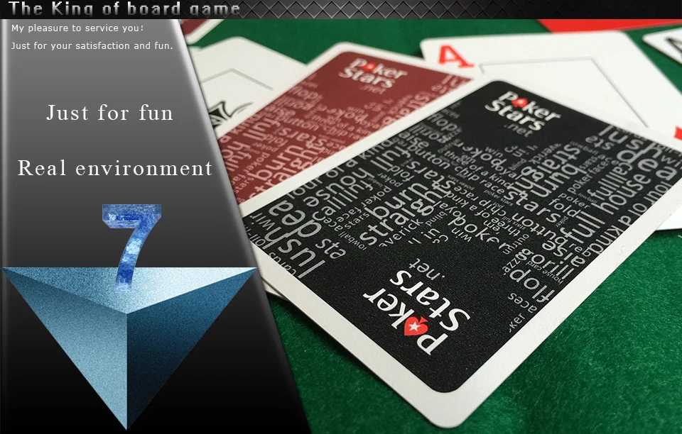 K8356 10 компл./лот Baccarat Texas Hold'em пластиковые игральные карты водонепроницаемые атласные для покера карты Pokerstar настольная игра 2,48*3,46 дюймов