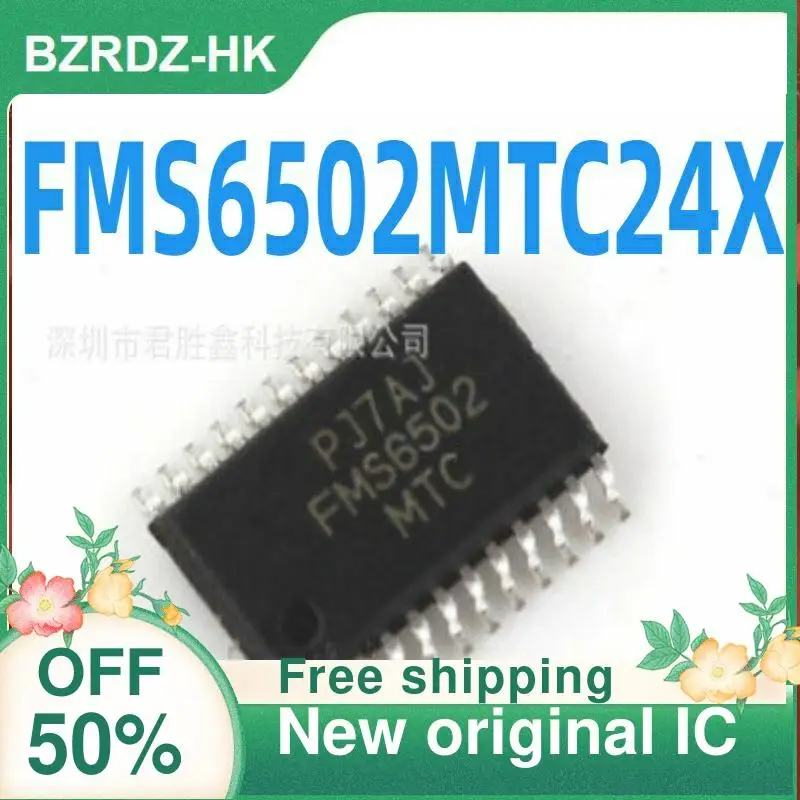 

2-10 шт./лот FMS6502MTC24X TSSOP-24 FMS6502 TSSOP-24 новый оригинальный IC
