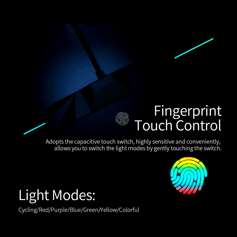 Motospeed P98 RGB коврик для мыши емкостный сенсорный переключатель USB проводной
