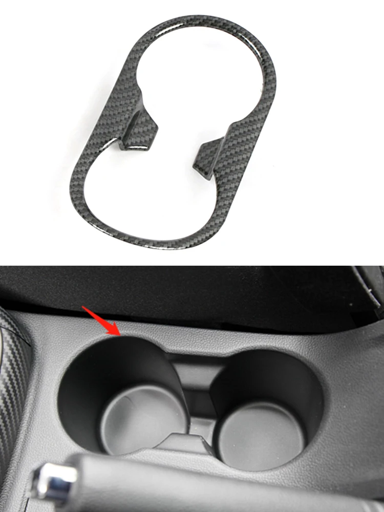 

For MG Zs Suv 2018 2019 Interior Front Water Cup Holder Cover Trim Frame Decoration Car Accessories
