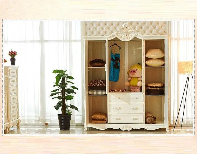 Madera деревянный шкаф Range Vetement для хранения кварто Европейский шкаф Mueble De Dormitorio мебель для спальни шкаф