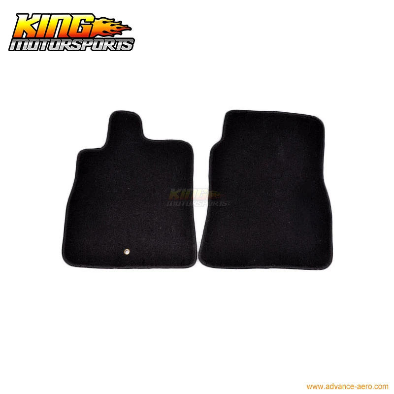 

Fit For 2006-2012 Mitsubishi Eclipse Floor Mats Carpet Nylon Black 2PC USA Domestic Free Shipping
