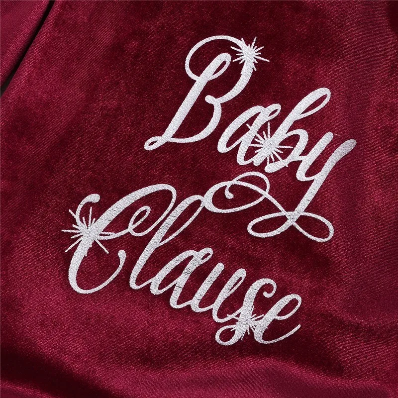 Детский бархатный комбинезон для новорожденных с надписью и перьями |