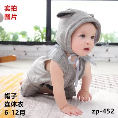 SS-5 Baby Boy Girl Photo Shoot Hat+Pant Sets Clothes Infant Photography Cartoon Costume Birthday Party Wear Kids Photo Props - Цвет: SS-5