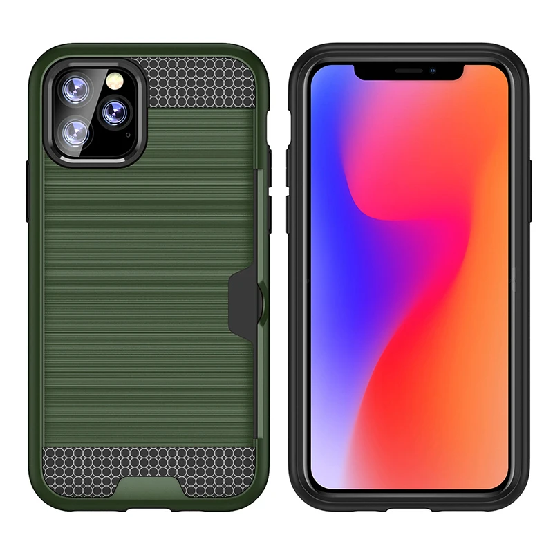 Защитный чехол из поликарбоната и ТПУ для iPhone 11 Pro Max XS XR X 8 7 6 6S Plus 100 шт. | Мобильные