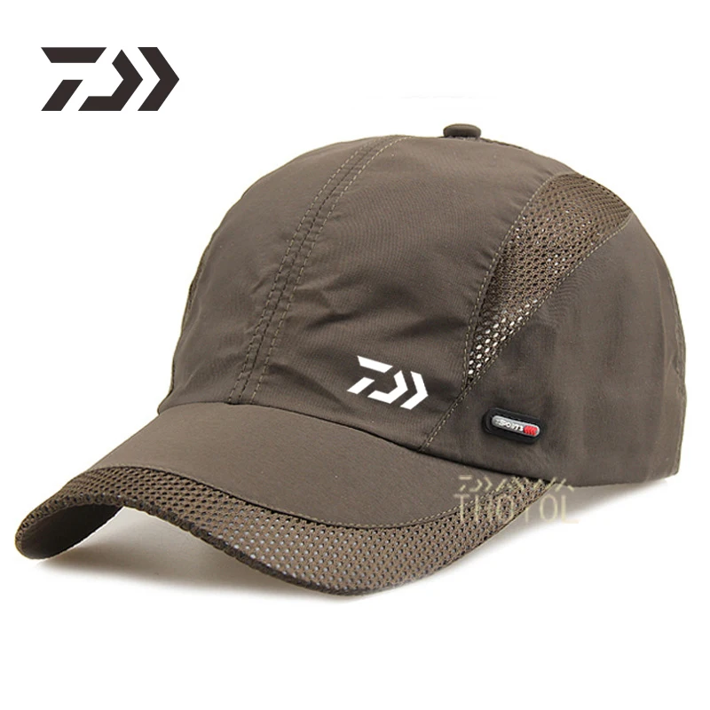 

Daiwa New Fishing Hats for Men Fisherman Fishing Cap Quick Dry Outdoor Hiking Beach Hats Uv Protection Work Hats for Men for Sun