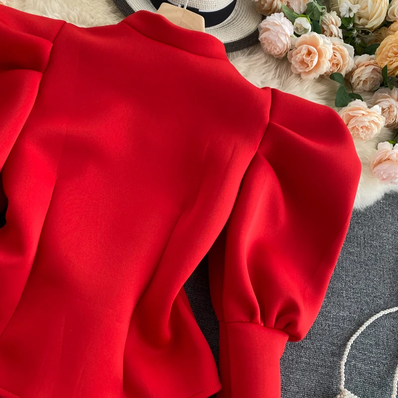 

Fashion Women Blouses Long Sleeve Zipper Ladies Top Autumn Outerwear Woman Clothes Korean Casual Tops White