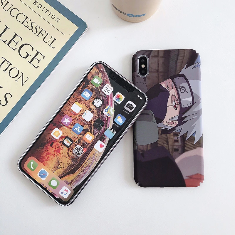 Наруто Какаши японского аниме чехол для телефона iphone 11Pro MAX XS XR XSMAX 6 6s 7 8 plus