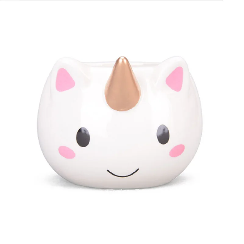 Распродажа носорог кружка Радуга чашка cuenity 3D единорог керамическая кофейная