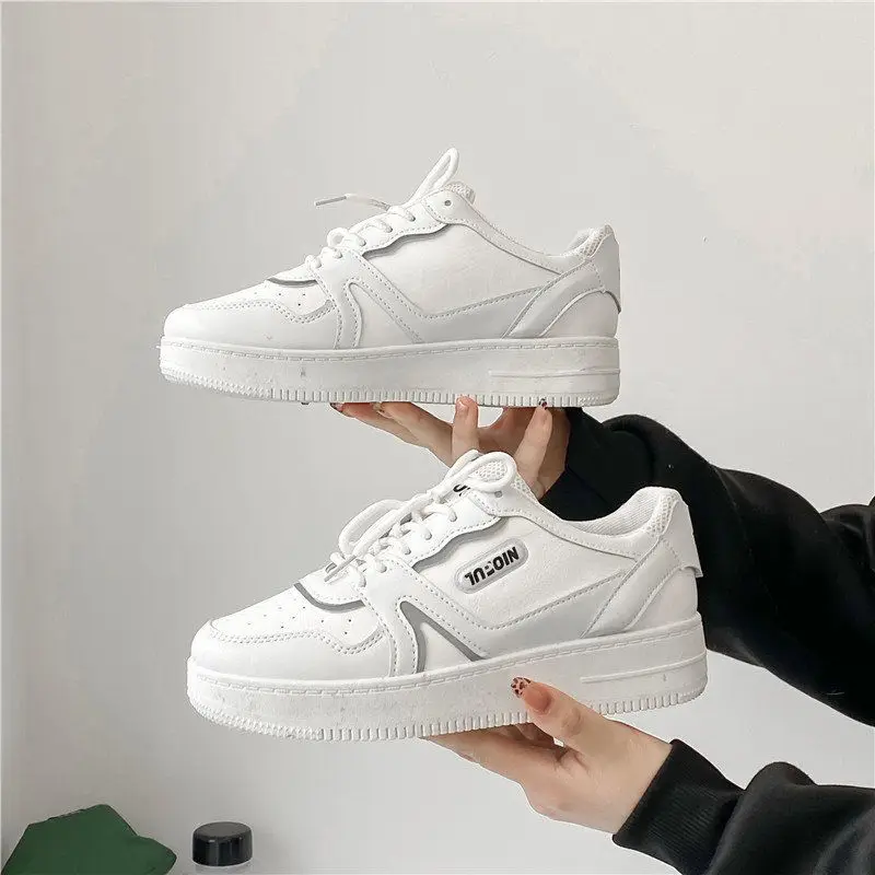 

Lisapie Mesh White Ladies Shoes 2021 Fashion Spring Breathable Female Sneakers Woman Lace Up Korean Casual Shoes Women Shoes