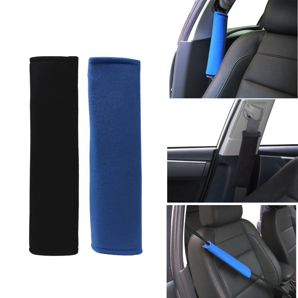 2 шт. Накладка для ремня безопасности автомобиля хлопок стайлинга автомобилей
