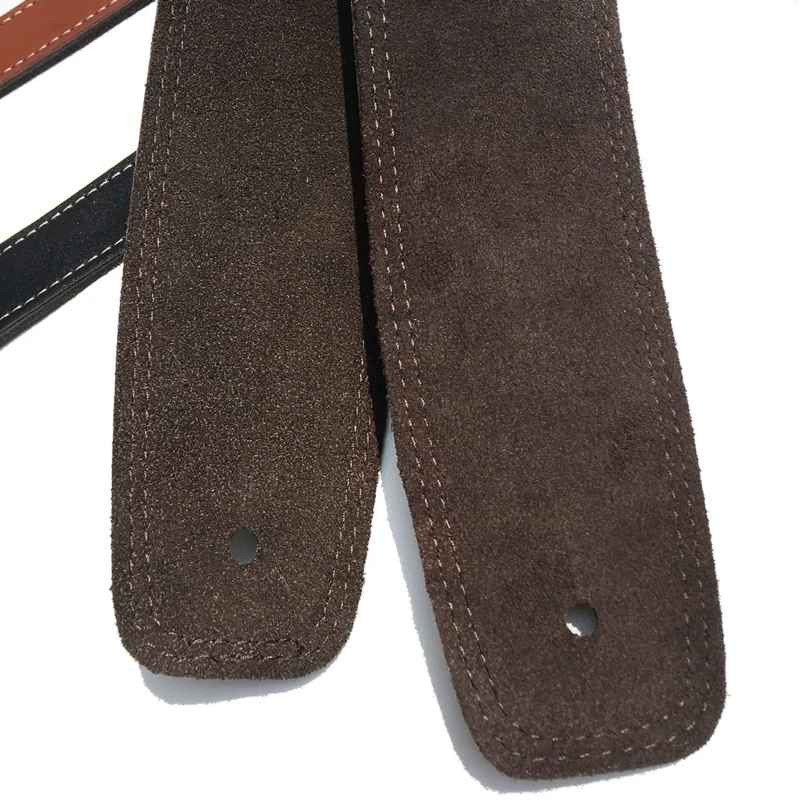 

Leather Guitar Strap Adjustable Soft Bass Straps Accessories