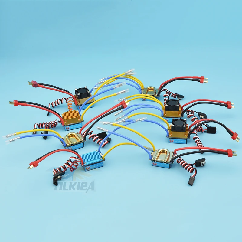 Контроллер скорости матового двигателя RC 160A/320A/480A ESC 380/540/775 двухрежимный