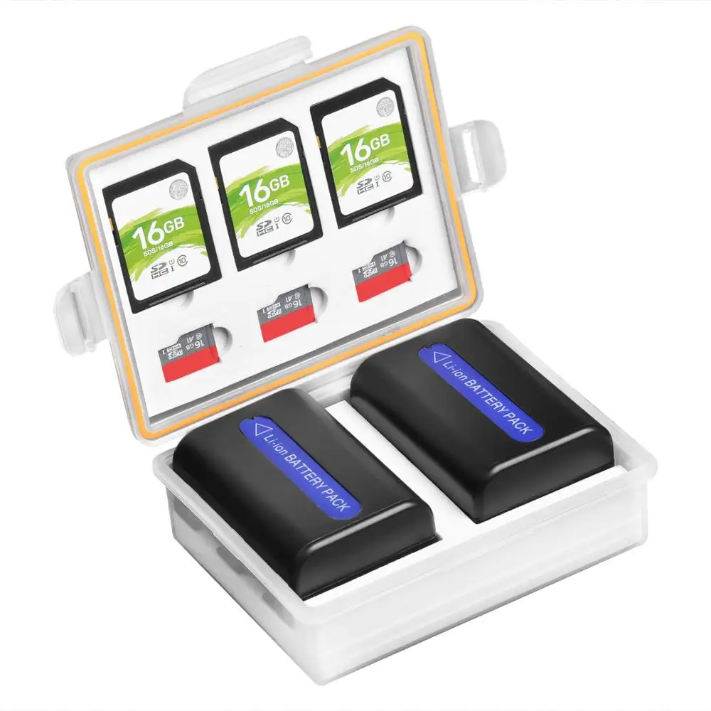 Аккумулятор Storeage Box для камеры аккумулятор BLF19 BLG10 LP E6 |Цифровые аккумуляторы| |