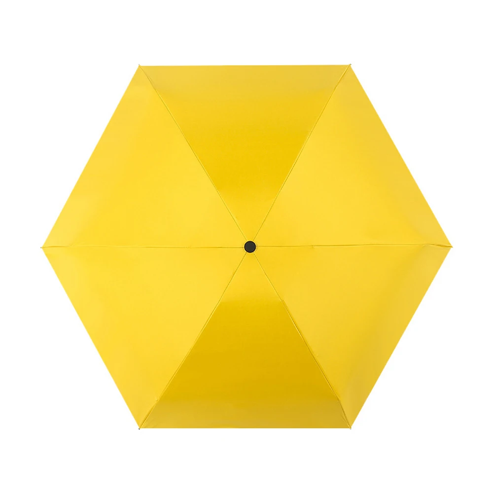 Мини-зонт Складывающийся в пять раз ультралегкий и компактный зонт от солнца