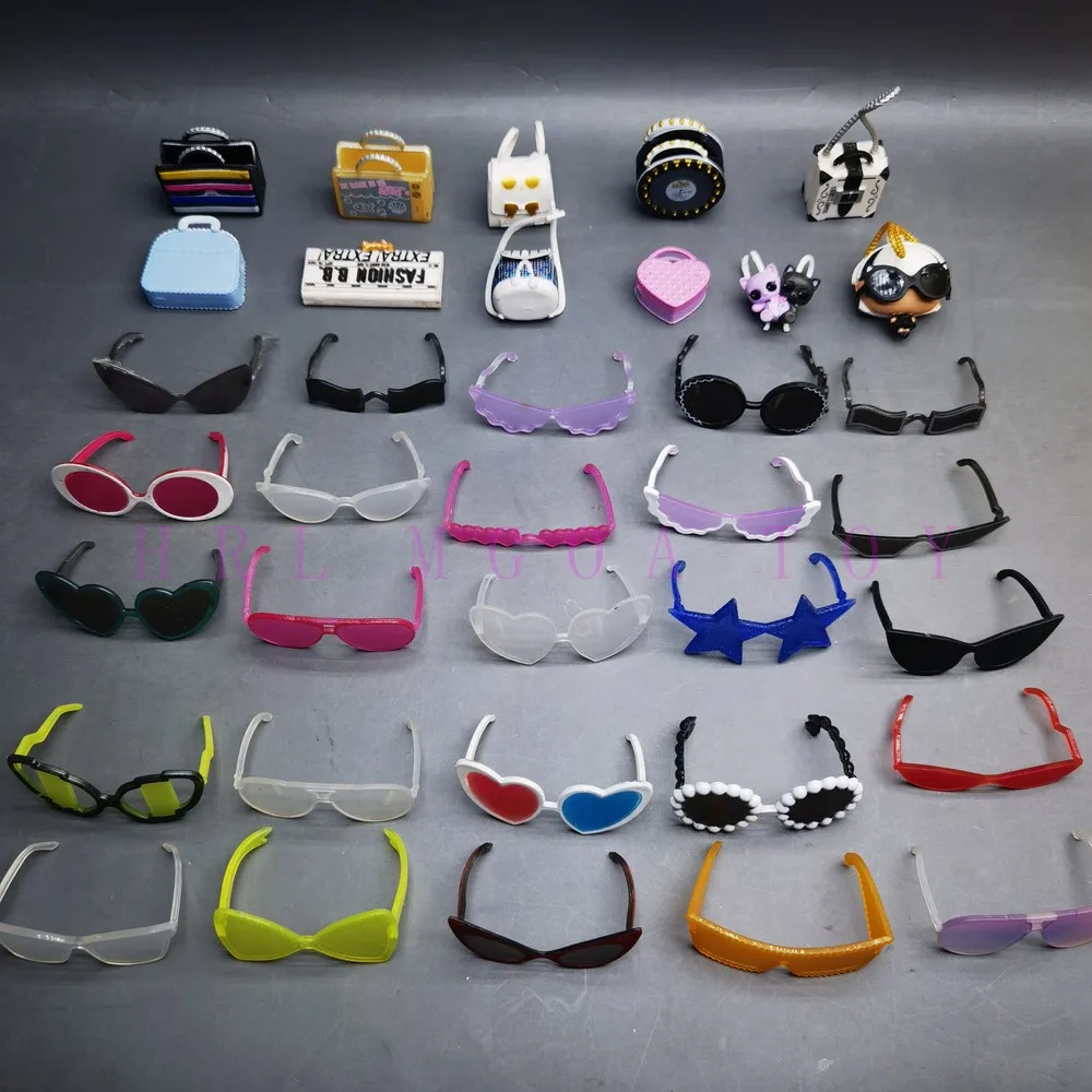 Оригинальные куклы OMG аксессуары для старшей сестры многостильные очки и сумочка