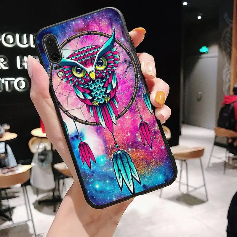 

animal owl Cartoon cute mighty Phone Case For huawei honor 10 i lite 8x P 30 40 20 lite pro smart 2019 nova 5t mate 20 pro
