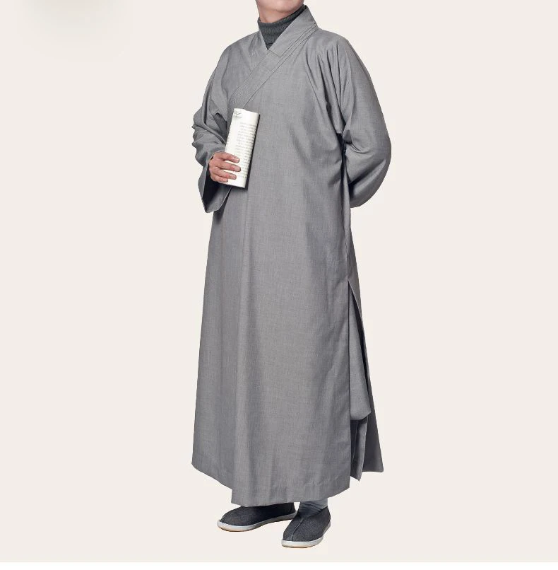 Унисекс Плотная хлопковая одежда сезон весна осень буддийский монах халат