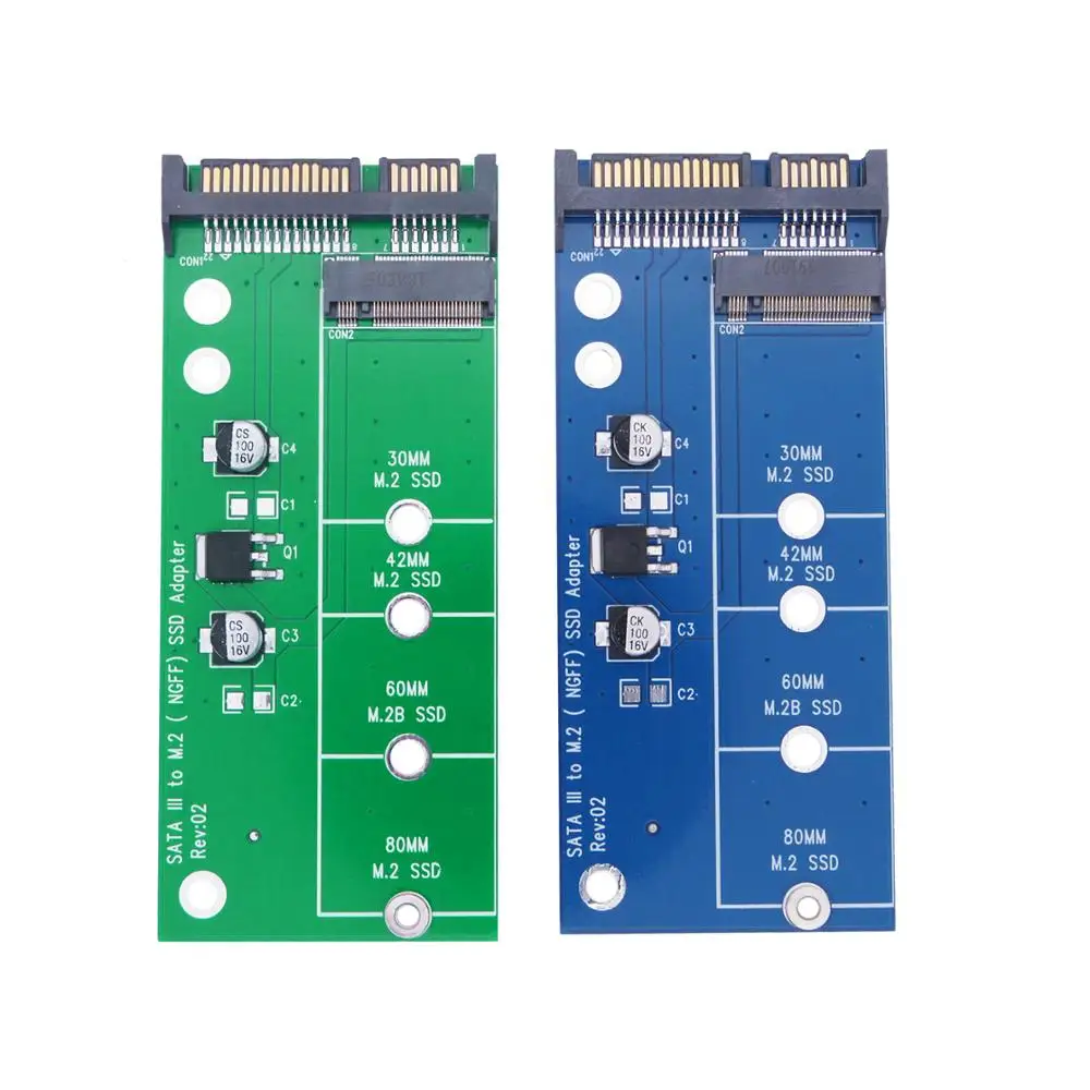 

Adapter Expansion Card HDD Enclosure M.2 NGFF B KEY SSD To SATA 2230 2242 2260 2280M2 NGFF To SATA 3.0 Hard Disk Converter