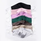 Маска для лица для мужчин и женщин, косплей на Хэллоуин, ультратонкая двухслойная Солнцезащитная шелковая, повторно используемая