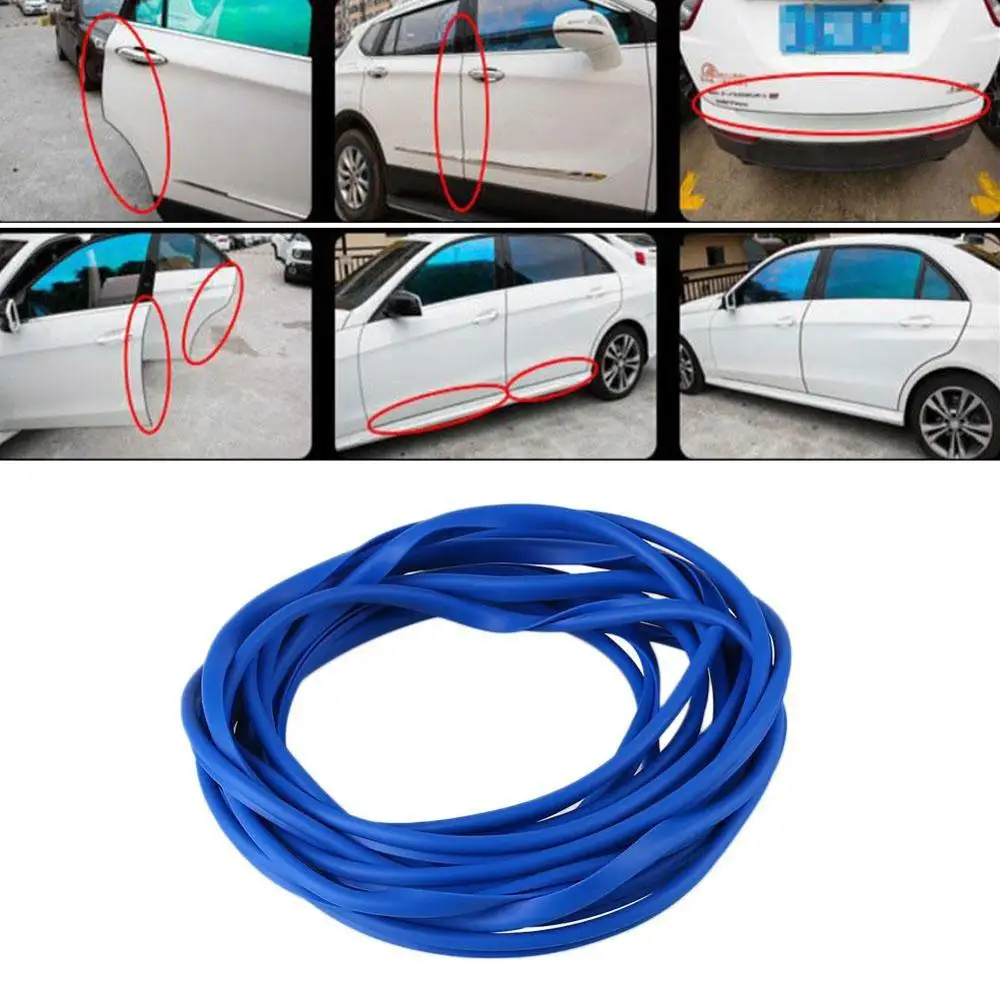 U-образные автомобильные полоски 5 м/8 м уплотнительные царапины защитный молдинг
