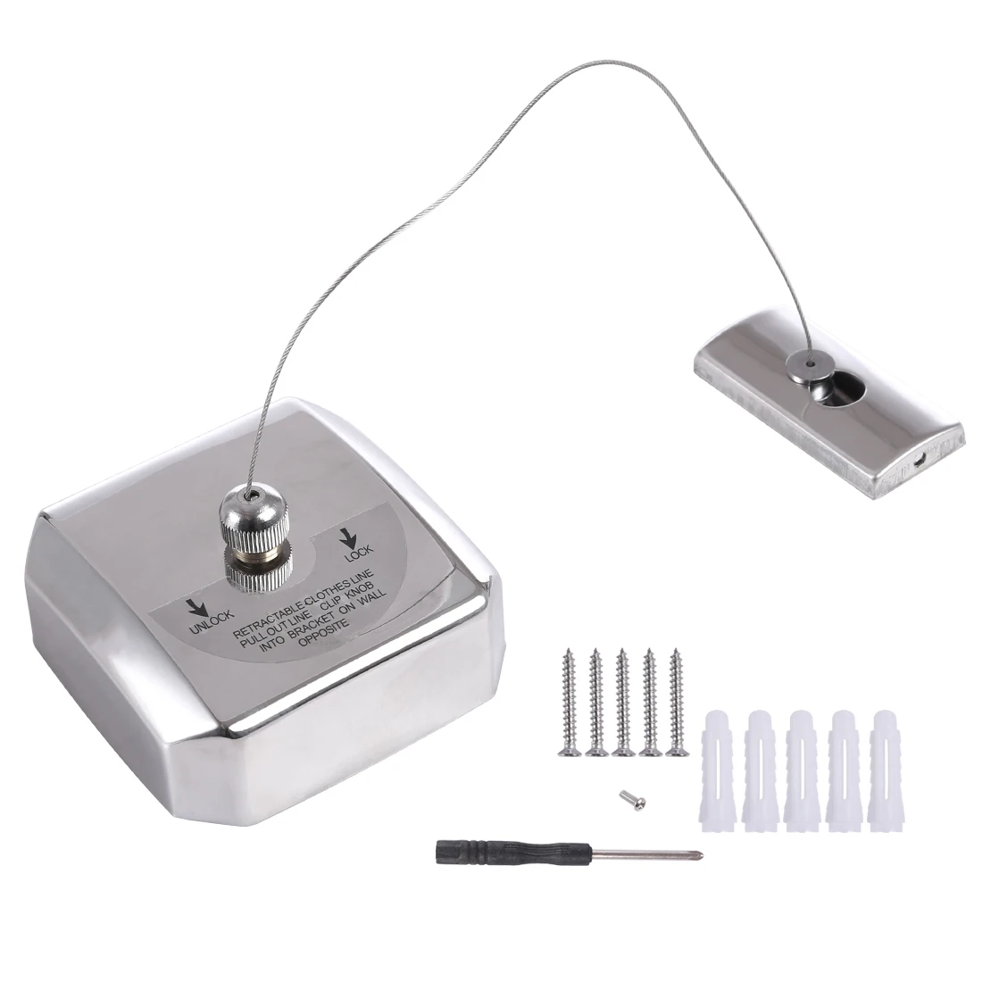 Квадратная форма 304 нержавеющая сталь выдвижная внутренняя бельевая сушилка для