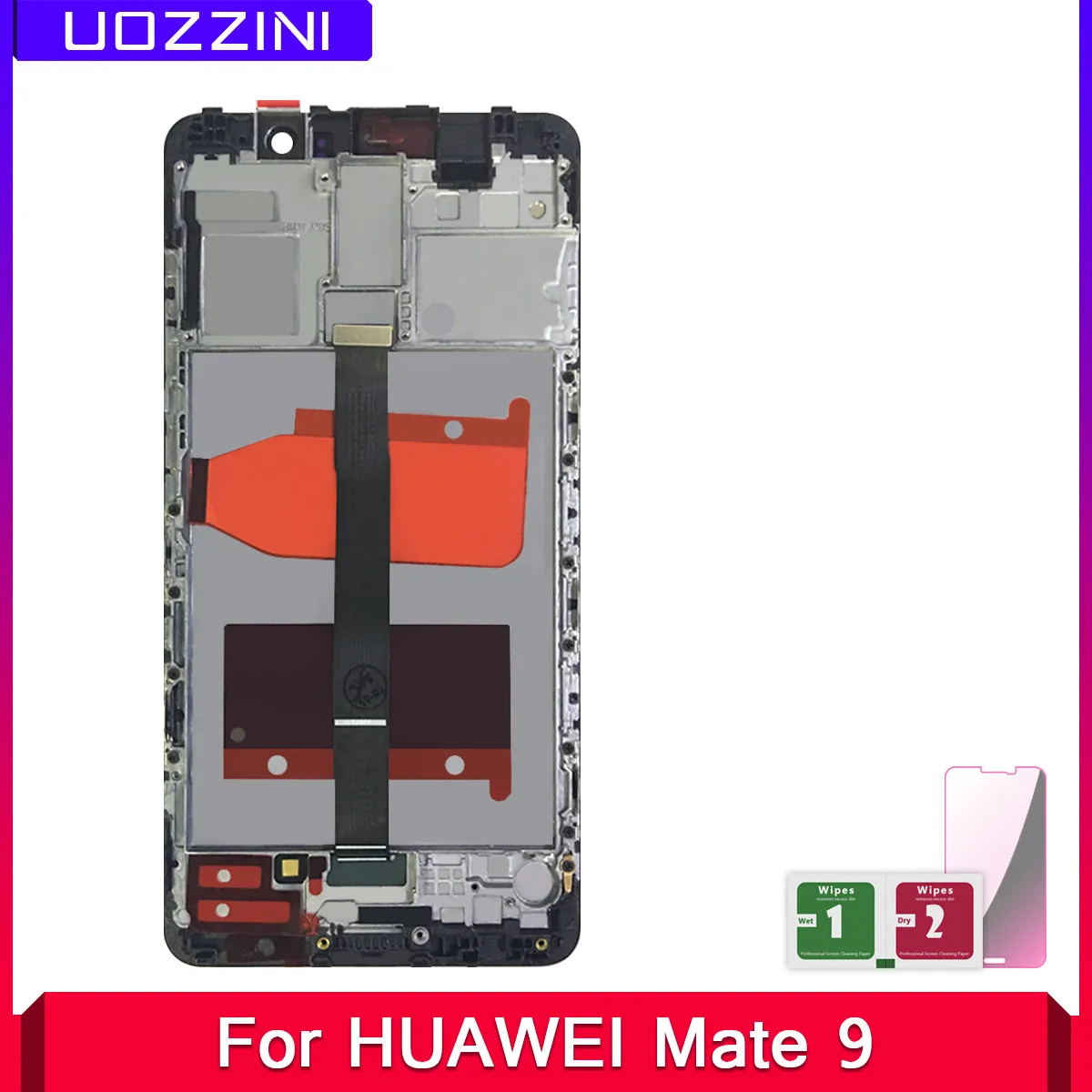 2 шт Новый lcd s для huawei mate 9 дисплей кодирующий преобразователь сенсорного экрана в