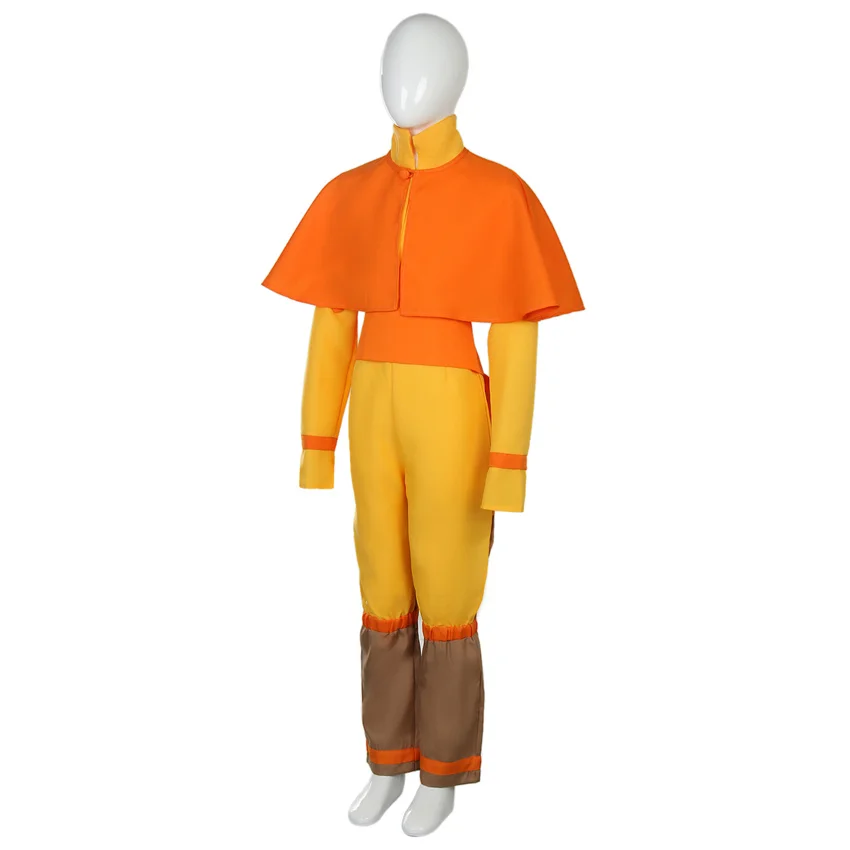 Takerlama Аватар Аанг Косплей комбинезон Детский костюм на Хэллоуин с накидка пояс