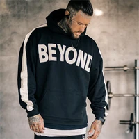 autumn new loose mens hoodies cotton sweatshirts male gyms fitness joggers sportswear casual fashion bodybuilding jackets tops