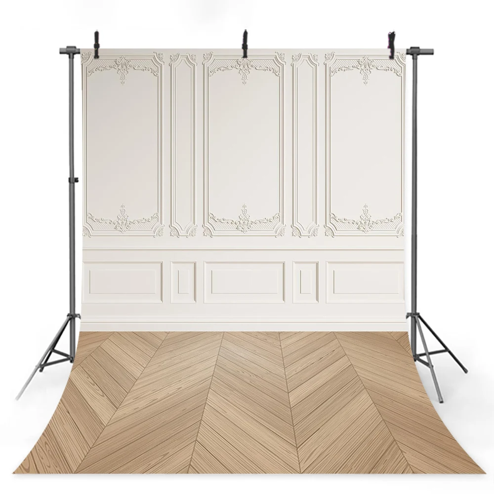 Мокасика фон для фотосъемки белая классическая настенная дверь дворец