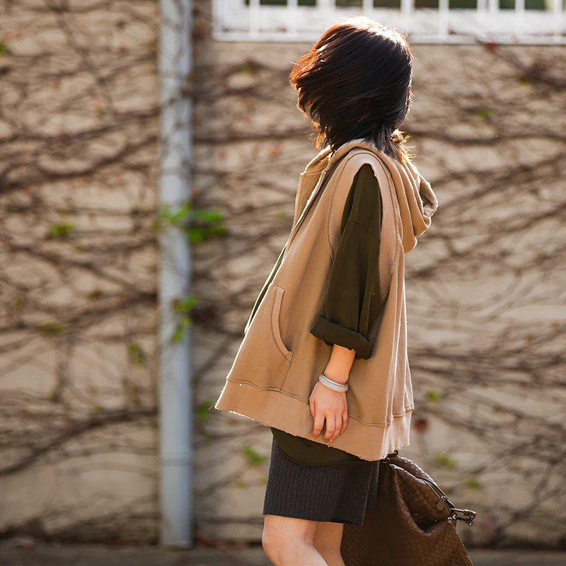 MICOCO V1986 Корейская версия большой красивый молнии капюшон клип куртка | Женская