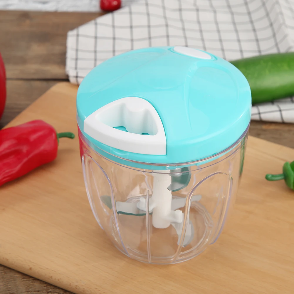 Ручная дробилка для мяса машина измельчитель фруктов овощей пищевой резак нож