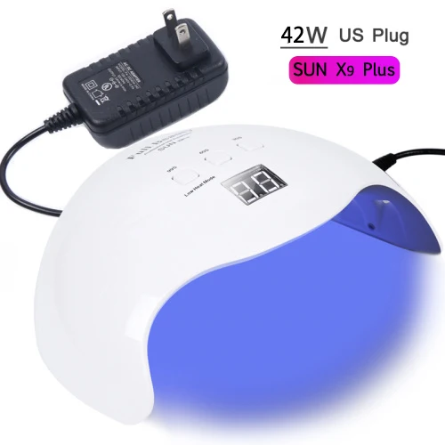 SUN X9Plus US Plug STZ 75 Вт Светодиодная УФ-лампа набор гель-лака Сушилка для ногтей Таймер с функцией памяти для маникюра портативная инфракрасная сенсорная Naisl художественная машина SUN X2plus - Цвет: SUN X9Plus US Plug