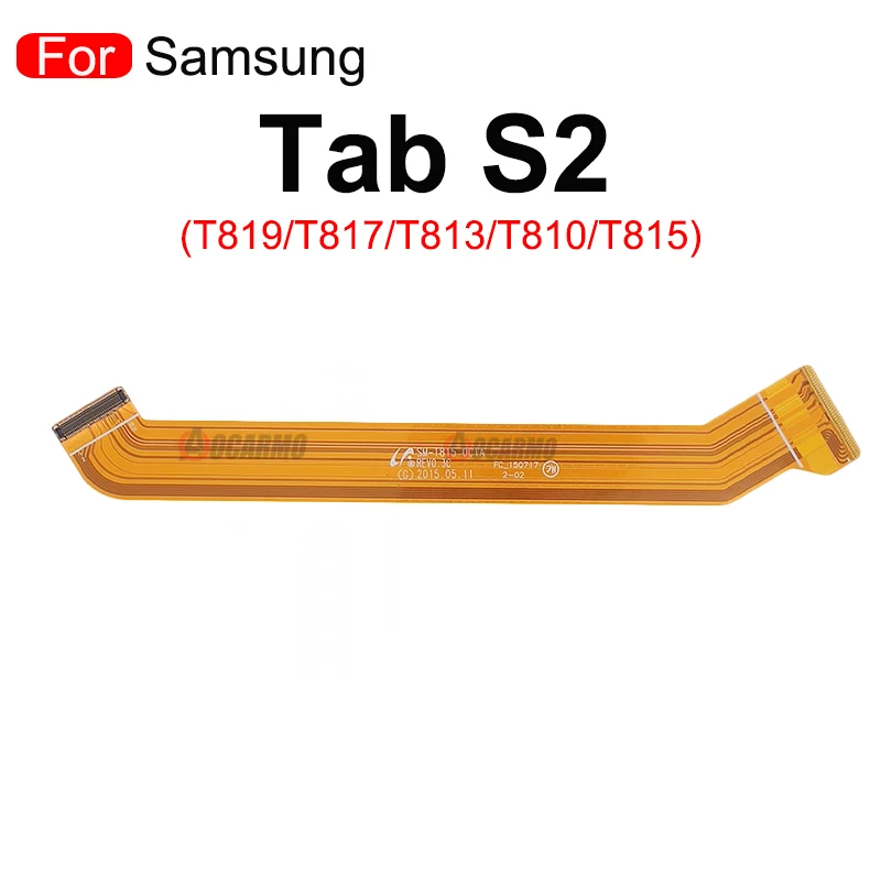 LCD Display Connector Flex Cable For Samsung GALAXY Tab P5100 P5110 P7500 P7510 N800 P900 P5200 T800 T810 Replacement Part | Мобильные