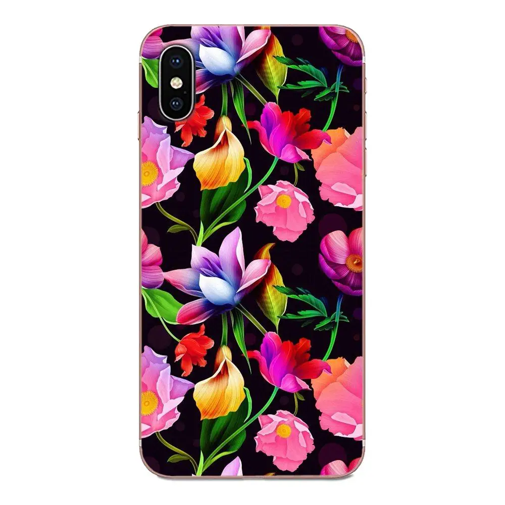 Гибискус цветы шелковые листья для LG G2 G3 G4 G5 G6 G7 K4 K7 K8 K10 K12 K40 Mini Plus Stylus ThinQ 2016 2017 2018 |