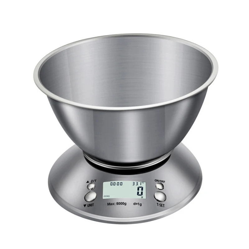 Цифровые кухонные весы из нержавеющей стали электронный прибор для измерения