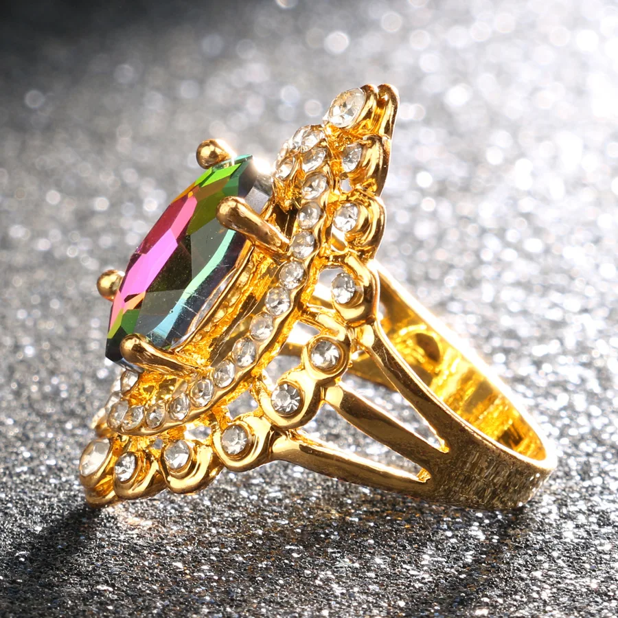 Горячая Распродажа ретро Обручальное кольцо классические кольца в стиле панк из