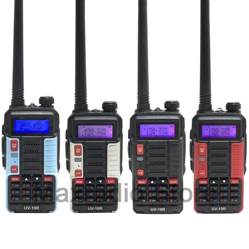 

2PCS Baofeng UV 10R Professional Walkie Talkies High Power 10W Dual Band 2 way CB Ham Radio hf Transceiver VHF UHF BF UV-10R New