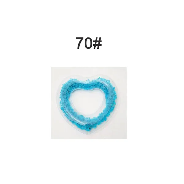 Blue 70 Перо сердце круг для плавания женщина надувной круг для взрослых для плавания бассейн круг Летний пляж надувной буй - Цвет: Blue 70
