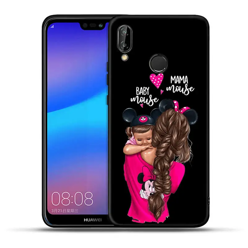 H1501 Для huawei Mate10 20 Lite Pro P9 P10 P20 P8 Lite P20 P30 Pro P Smart модный семейный супер мама и папа мальчик девочка чехол для телефона - Цвет: H1501