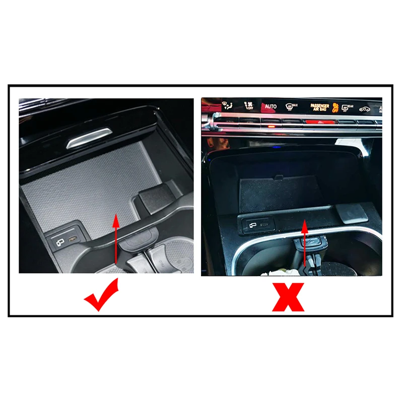 Автомобильное беспроводное зарядное устройство QI для iPhone 8 Mercedes Benz CLA W177 W247 W188 AMG
