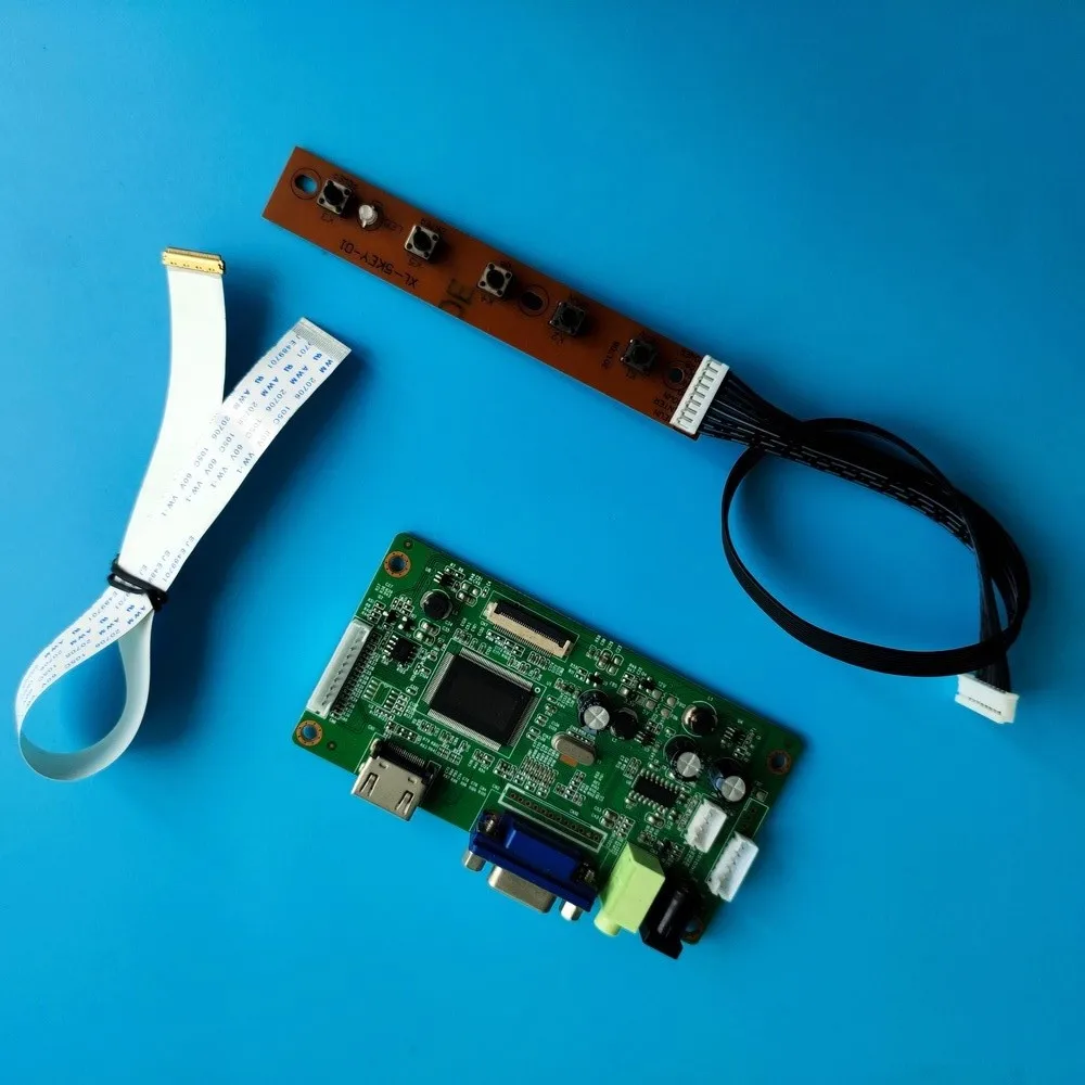 

Плата контроллера VGA для LP156WF6(SP)(A1) LED EDP, совместимая с HDMI, 30-контактный ЖК-дисплей «сделай сам» 15,6 x, панель дисплея дюйма