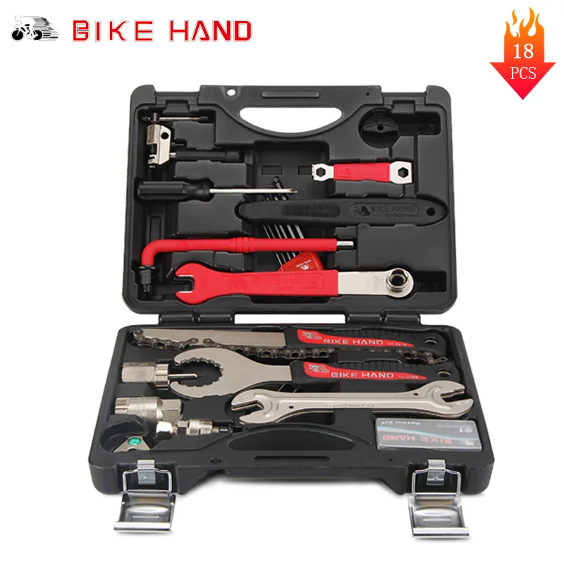 BIKEHAND 18 в 1 Портативный набор инструментов для ремонта велосипедов Multiful