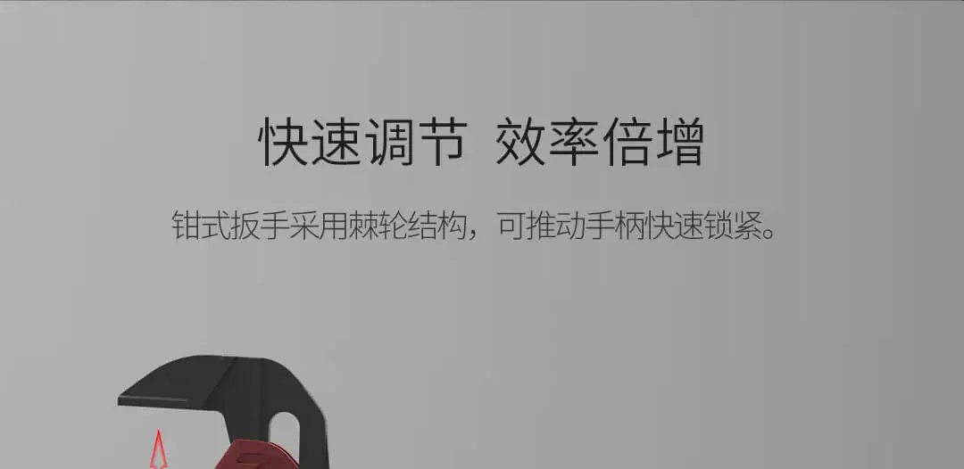 2019Xiaomi экологическая цепь бренд Wiha плоскогубцы гаечный ключ черный 250 мм Длина быстро регулируемые плоскогубцы рот для работы автомобиля велосипед